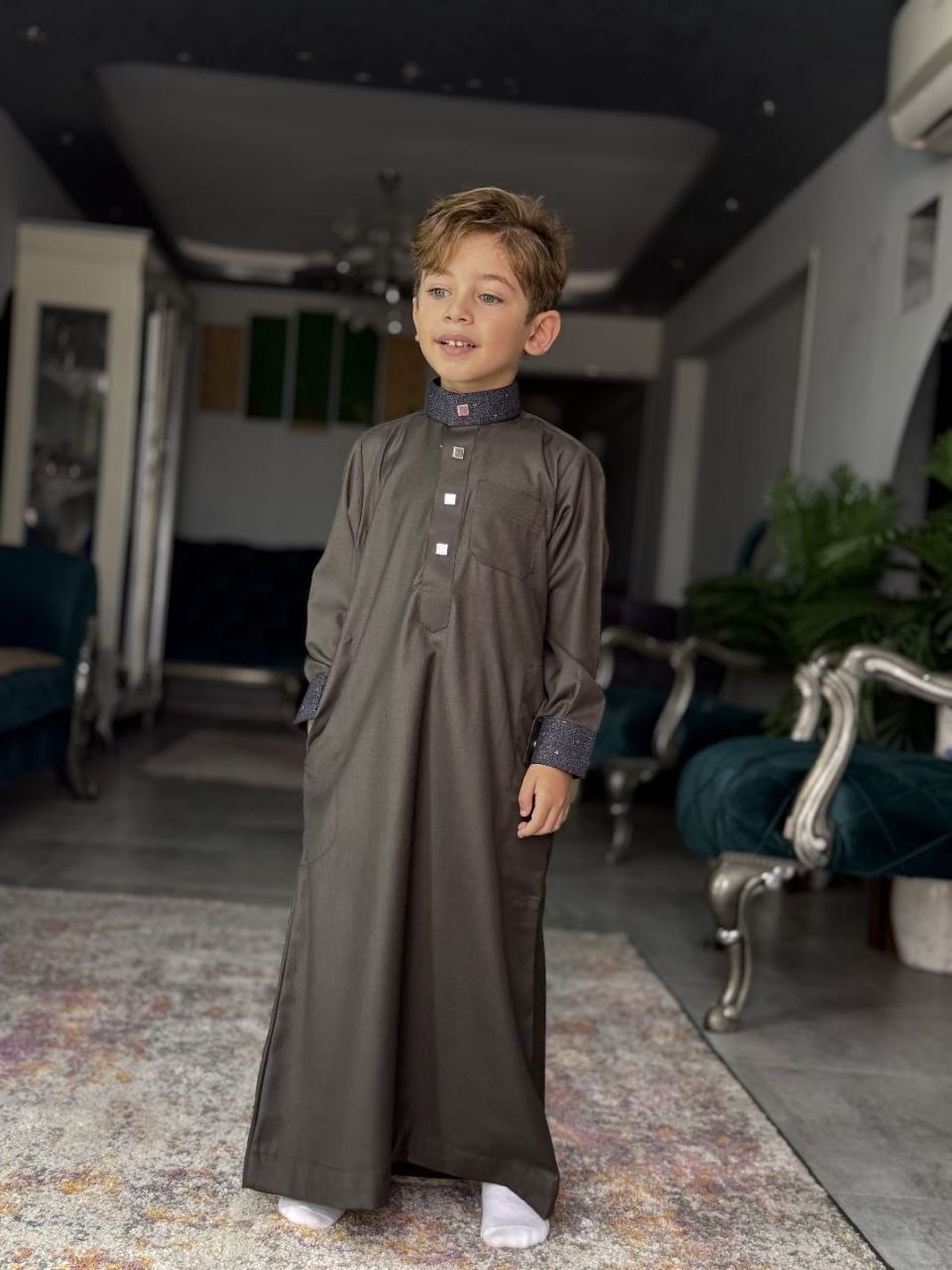 Saudi children's jalabiya