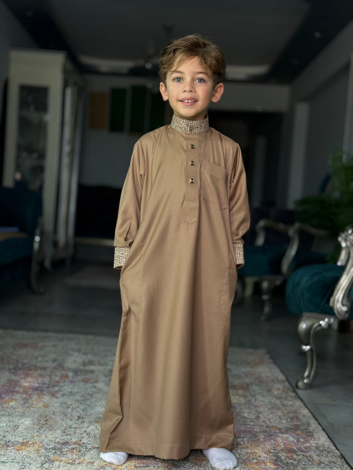Saudi children's jalabiya