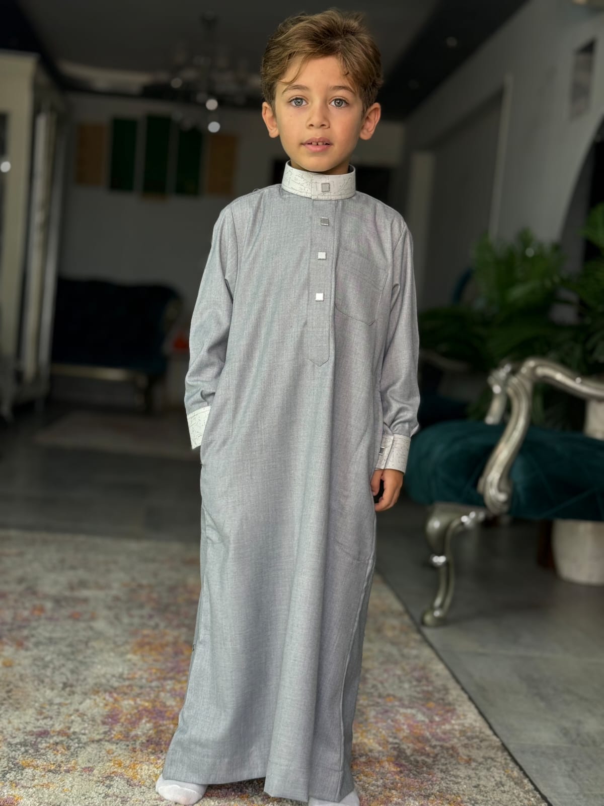 Saudi children's jalabiya