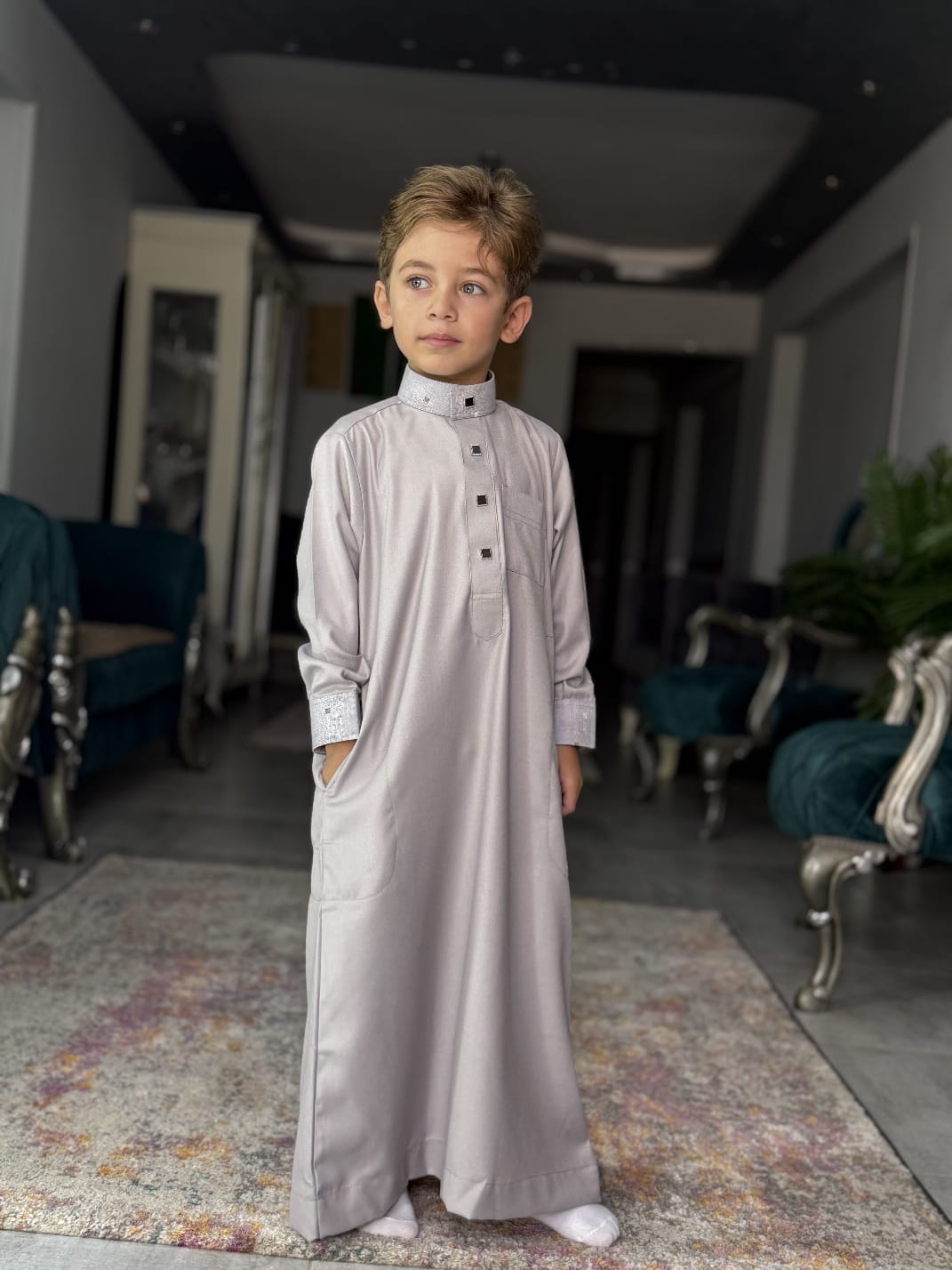 Saudi children's jalabiya