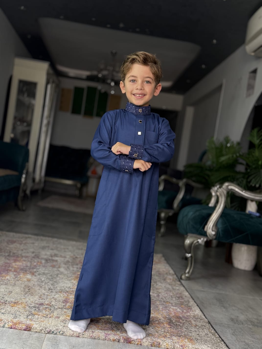Saudi children's jalabiya