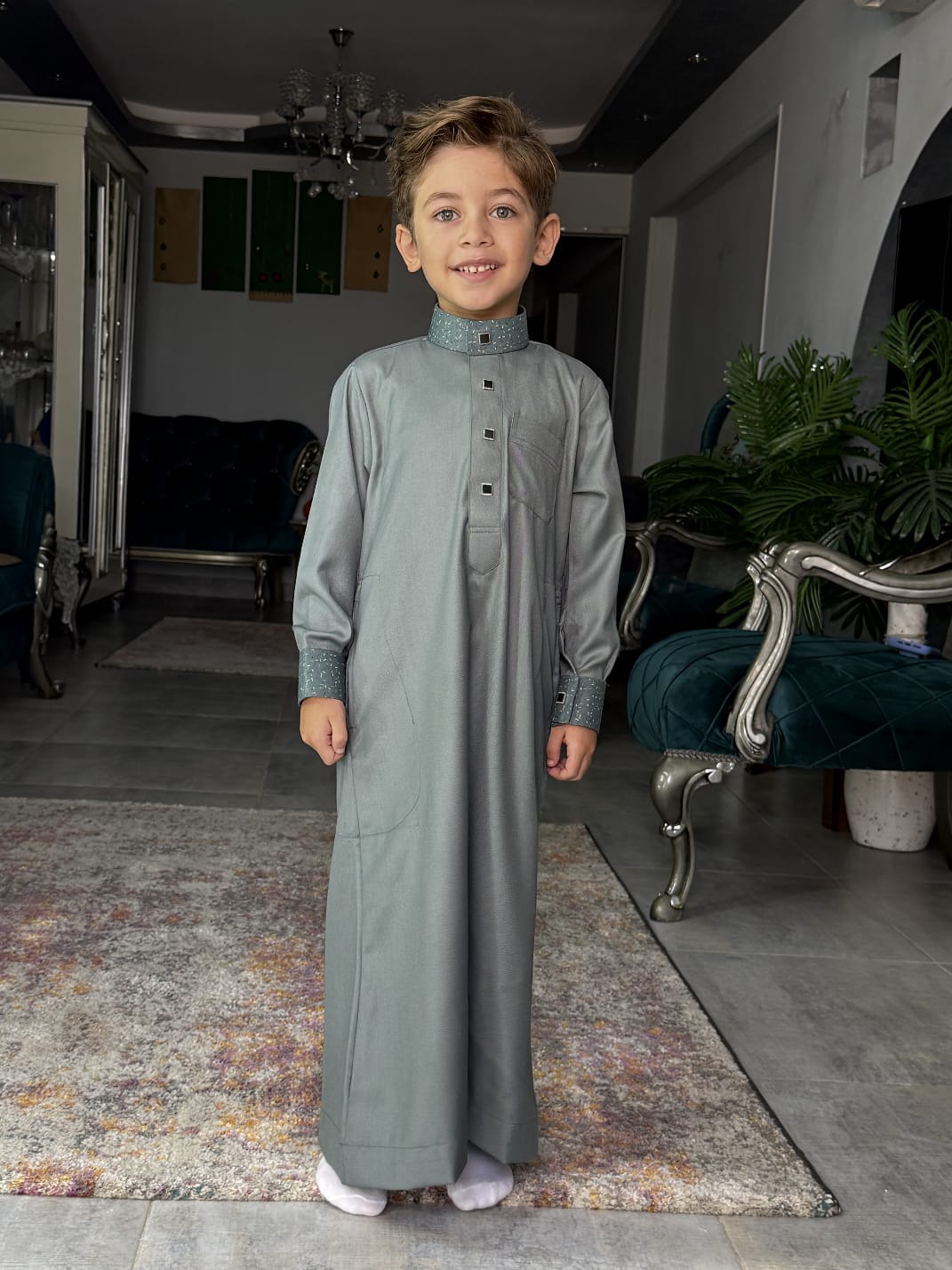 Saudi children's jalabiya