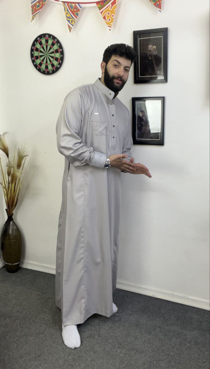 Saudi men's jalabiya