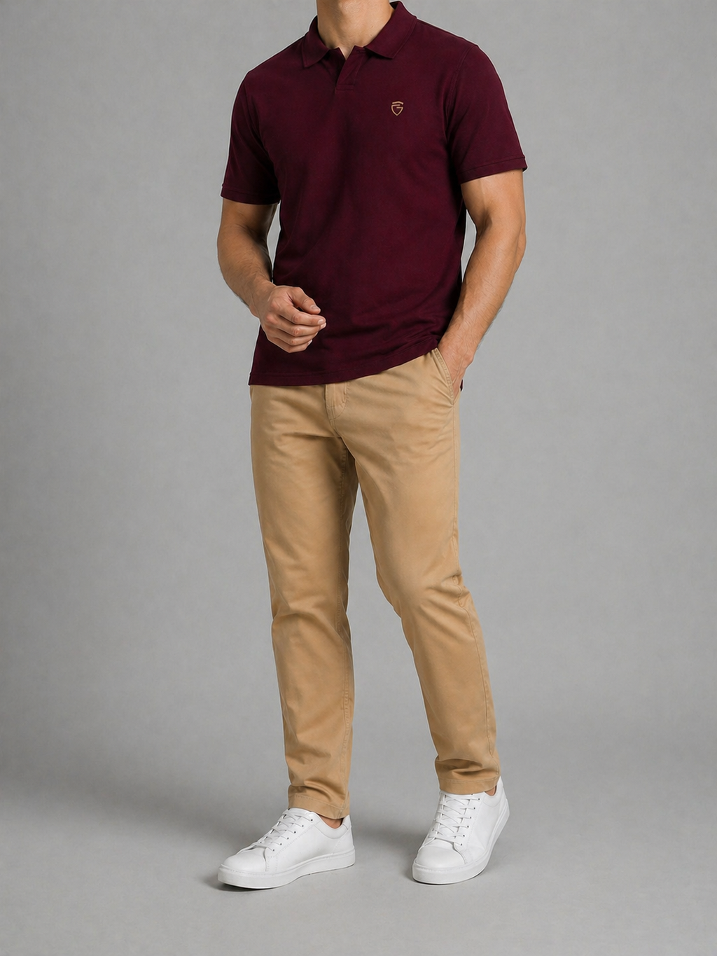 T-shirt Golden