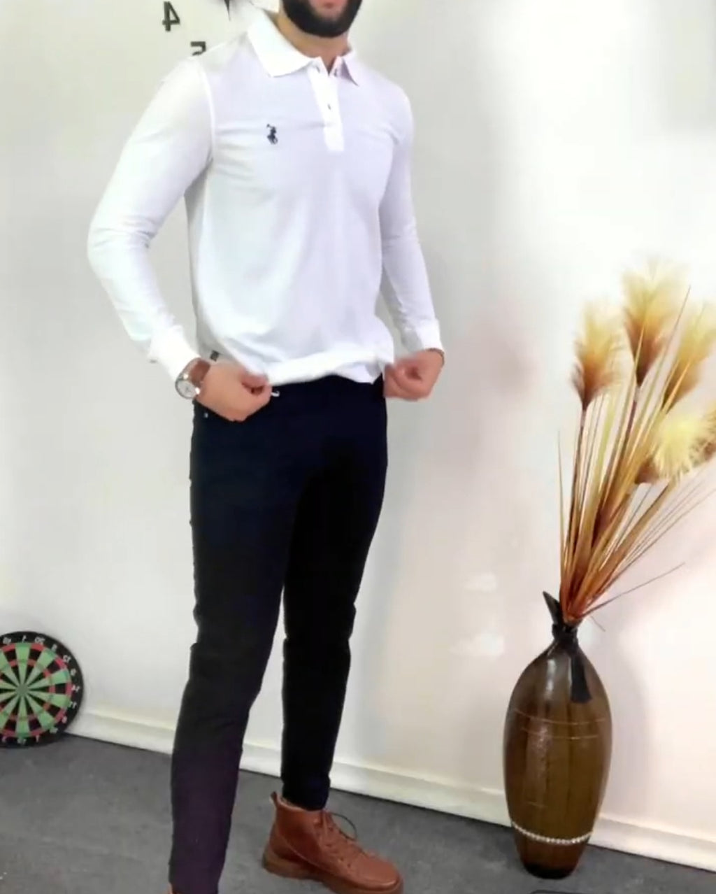 T-shirt Polo Long Sleeve