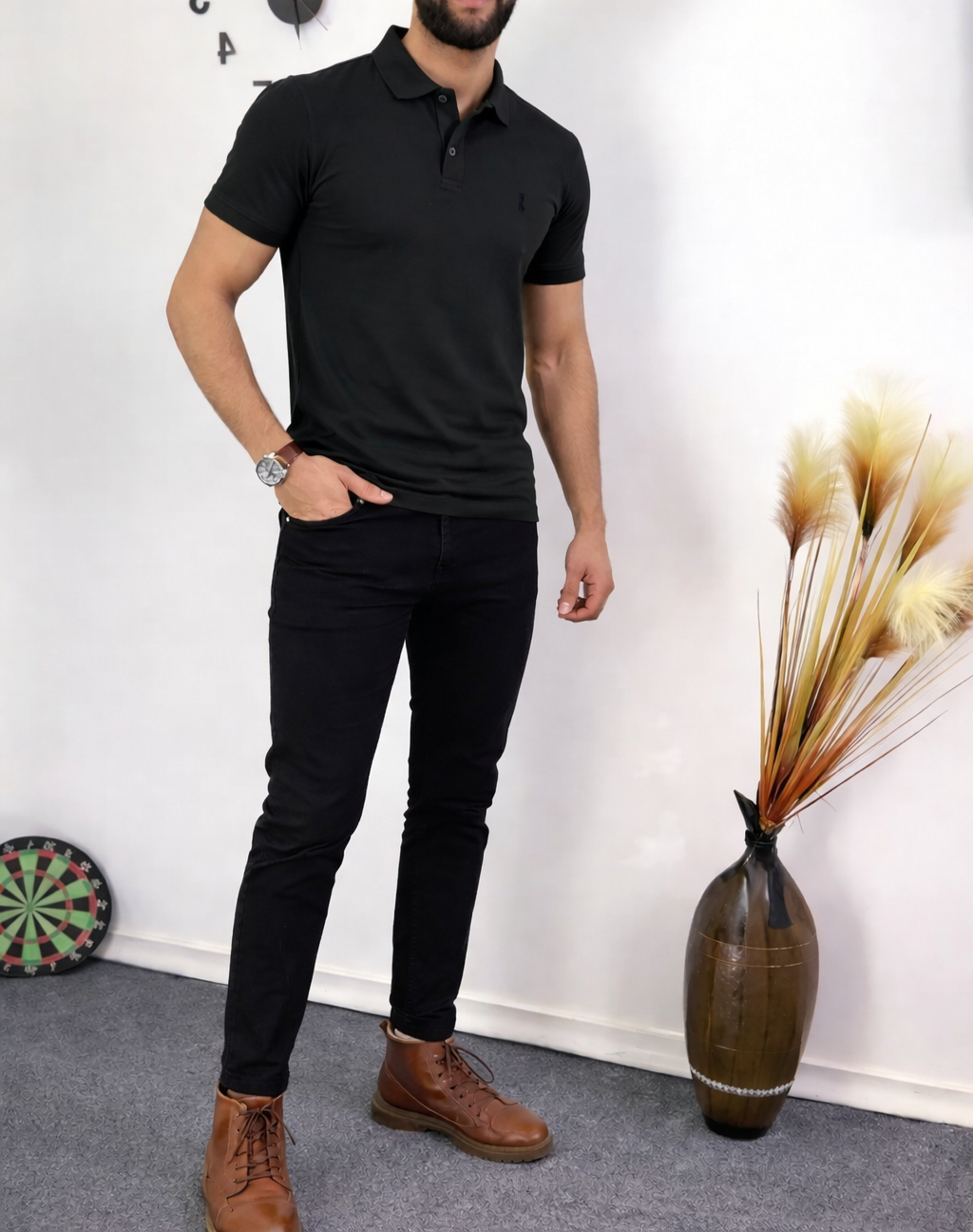 T-shirt Polo Long Sleeve